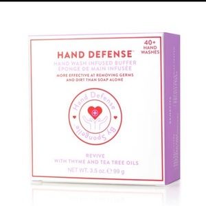 NEW - Spongelle Hand Defense Hand Wash Infused Buffer Thyme & Tea Tree